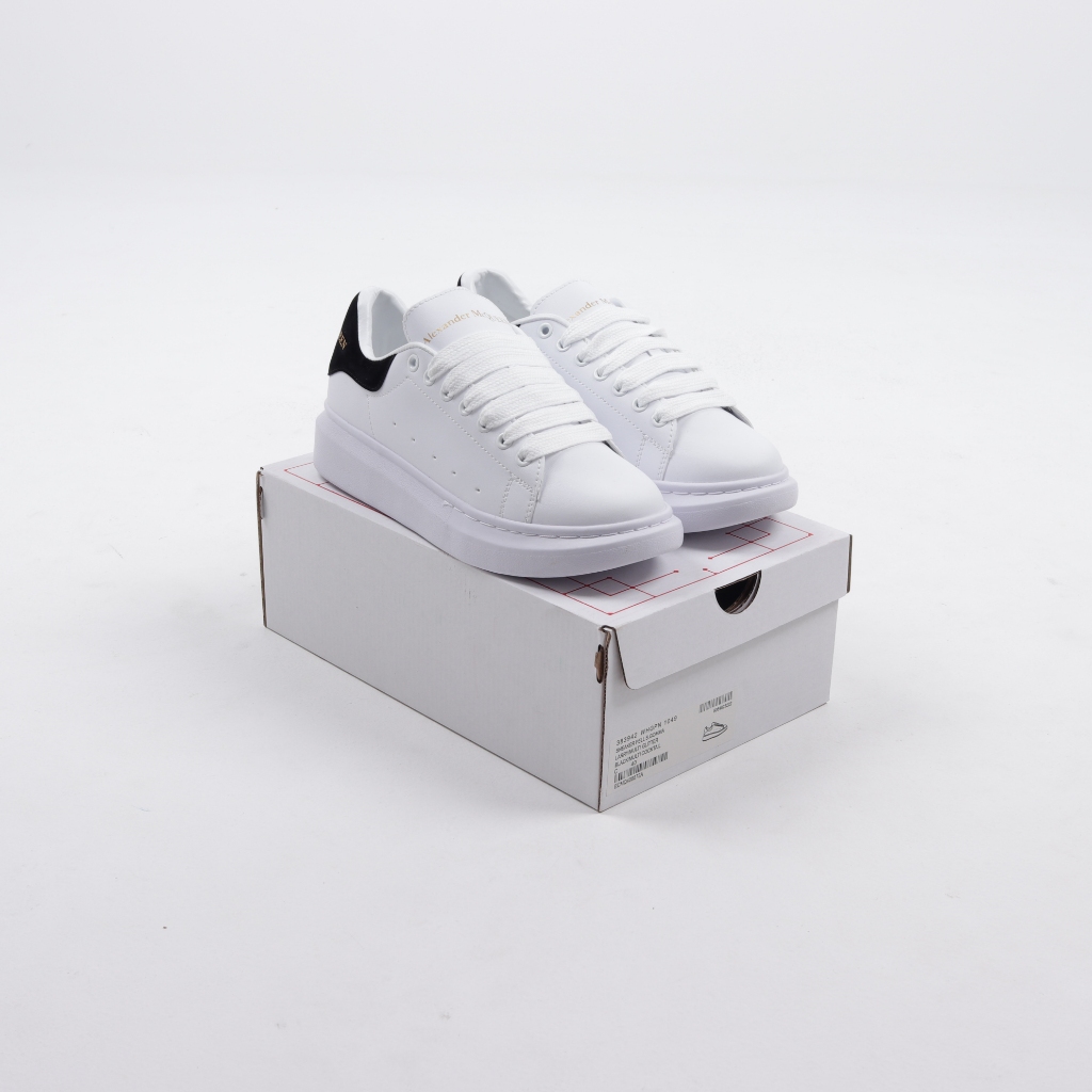 (SLKCK) Sepatu Sneakers Alexander Mcqueen White Black