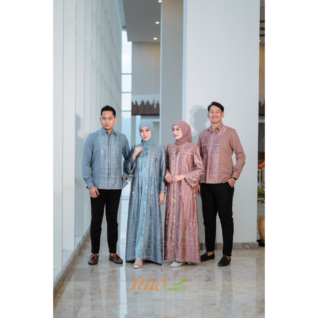 Dress Gaun Busana Zafeera Series Nuo Lambra