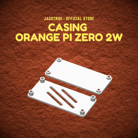Casing Orange Pi Zero 2W 3D Print - Mini Case Housing OrangePi Zero 2W Support Heatsink GPIO