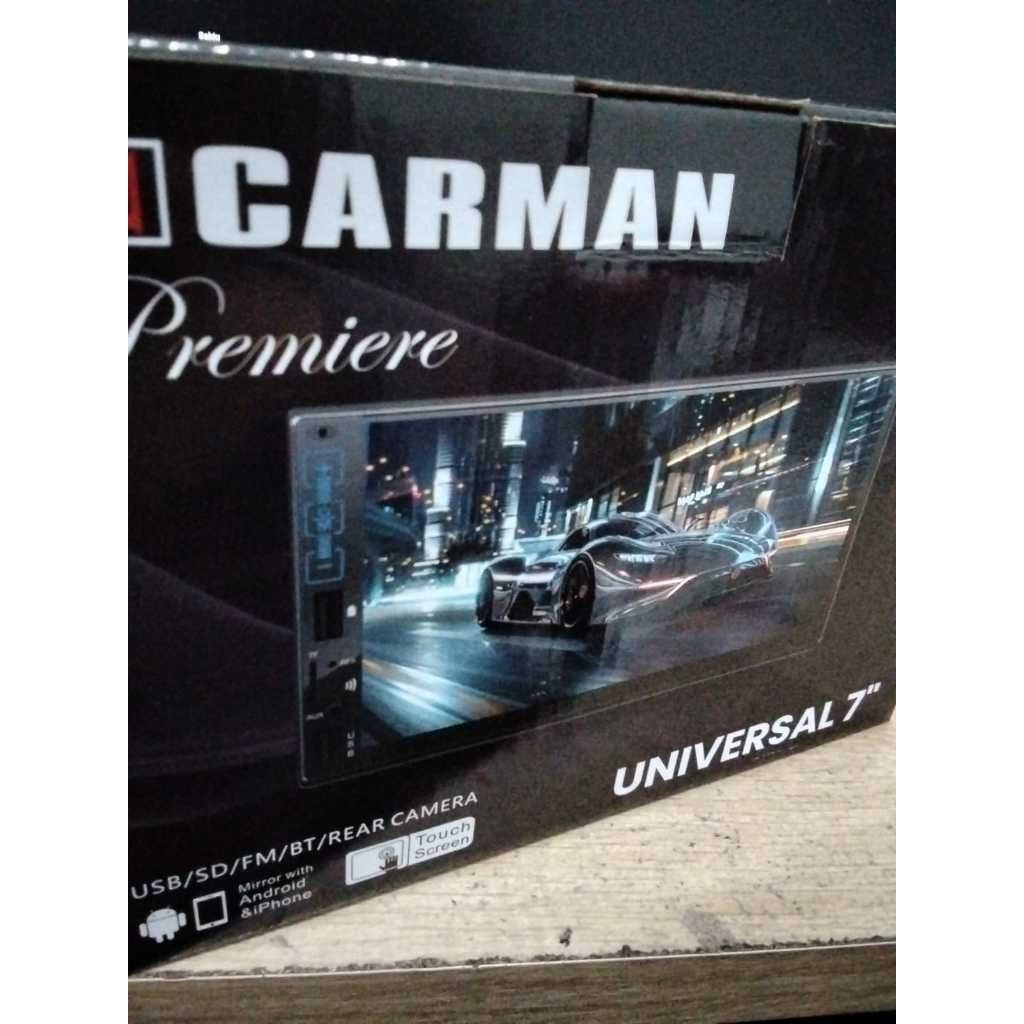 DECKLESS CARMAN PREMIERE 7" CAR DUAL DIN MP5 PLAYER