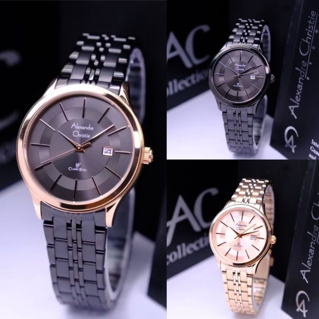Jam Tangan Wanita Alexandre Christie 8348 AC8348 AC 8348LD [ORIGINAL]