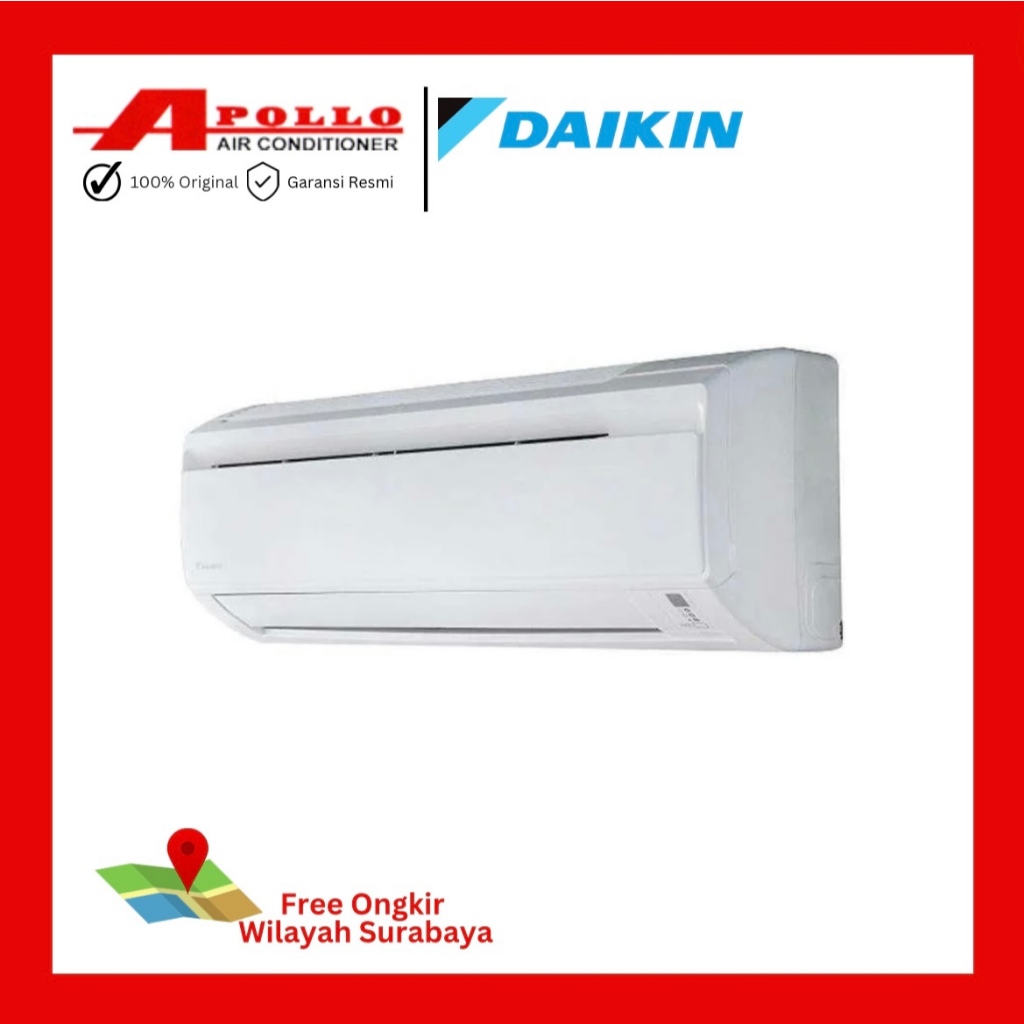 AC SPLIT DAIKIN 2,5 PK MALAYSIA FTV 60 CXV14