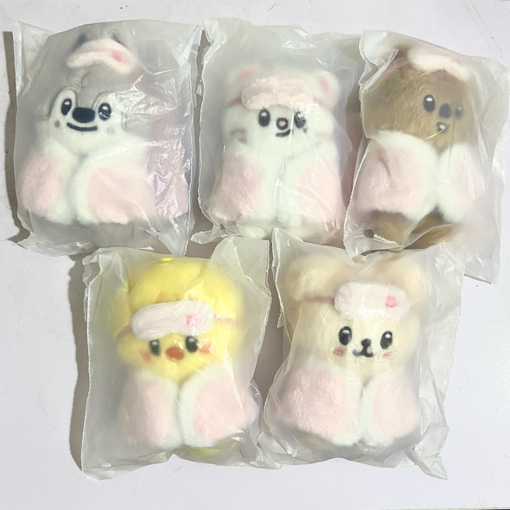 READY STOCK SKZOO 10cm Plush Stay In Our Little House | 5clock Magic School Stray Kids Official Merc