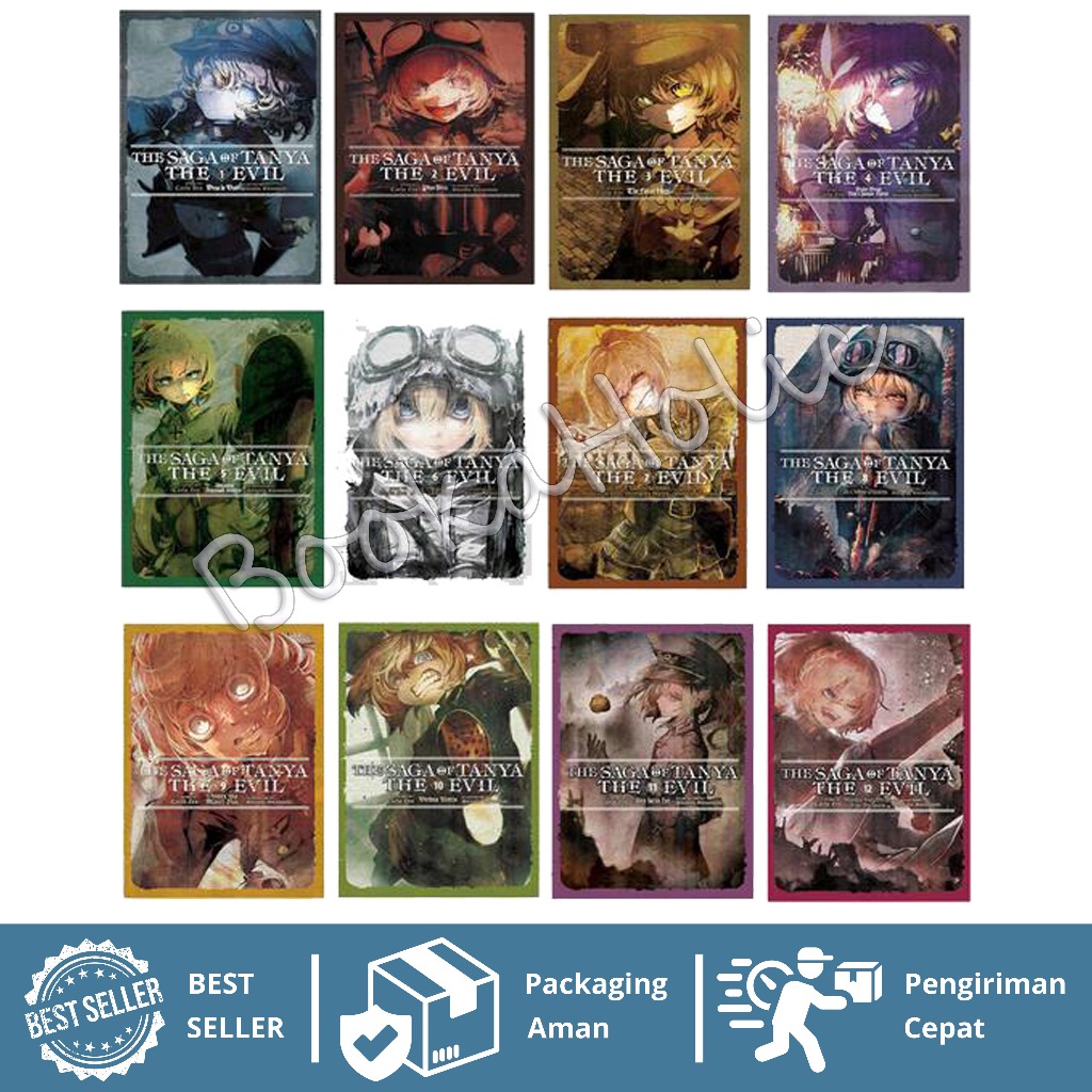 The Saga of Tanya the Evil (Youjo Senki) Light Novel - BookaHolic