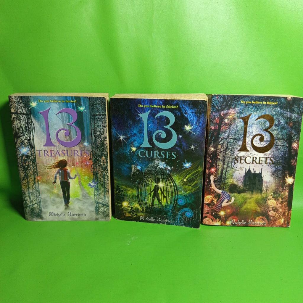 13 Secrets, 13 Curses, 13 Treasures by Michelle Harrison [Novel Import, Trilogi Lengkap]