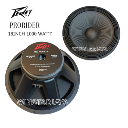 Speaker Komponen Peavey Pro Rider 18 Inch 1000 Watt