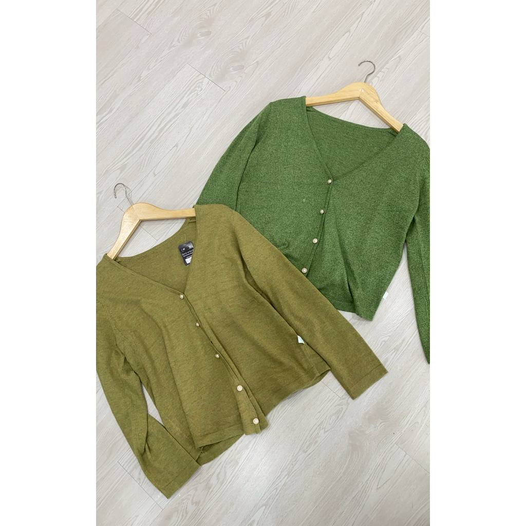 avocado cardigan