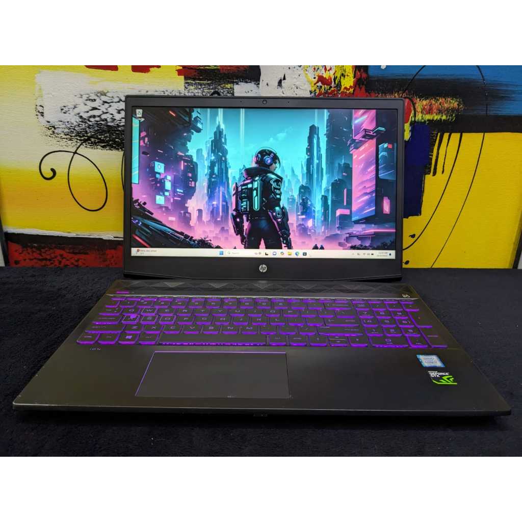 Laptop HP Pavilion Gaming 15 Core i7 8750H 8/256 Nvidia GTX 1050 4gb