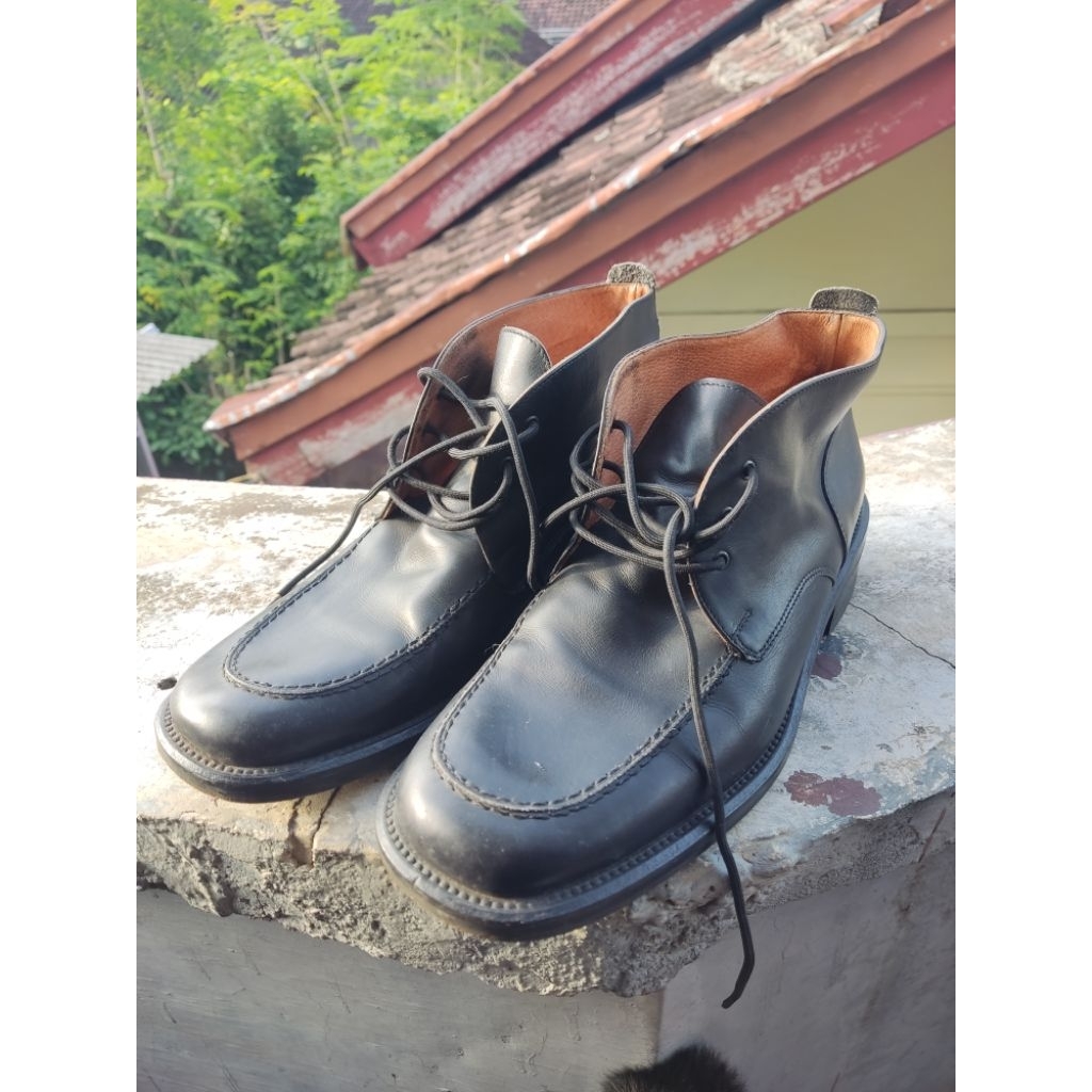 chukka boots nero giardini