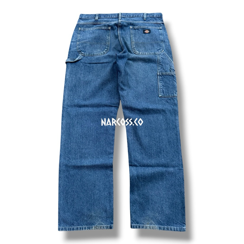 Dickies Jeans Carpenter Pants Made in Mexico  kode - K487 size 38-39 (36x34)