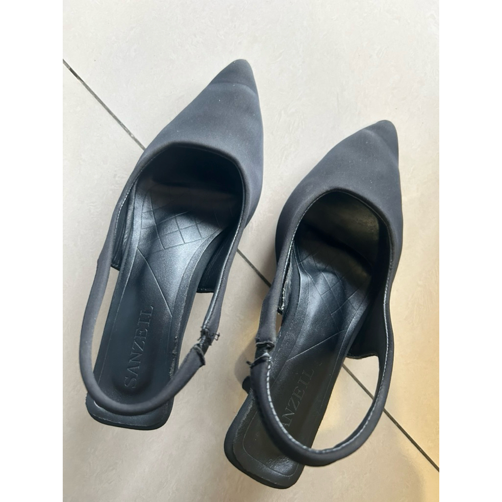 Heels Suede pointed 7 cm