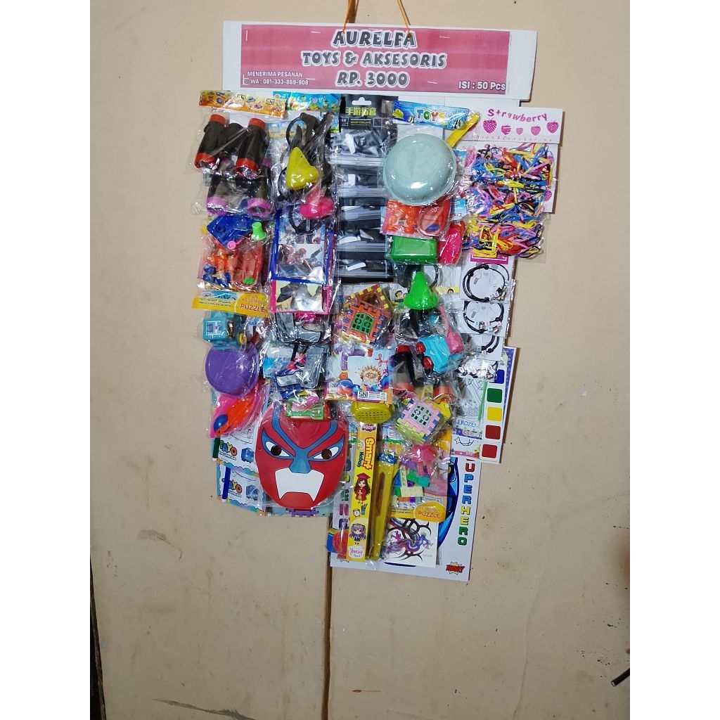 mainan rentengan serba 2000 & 3000