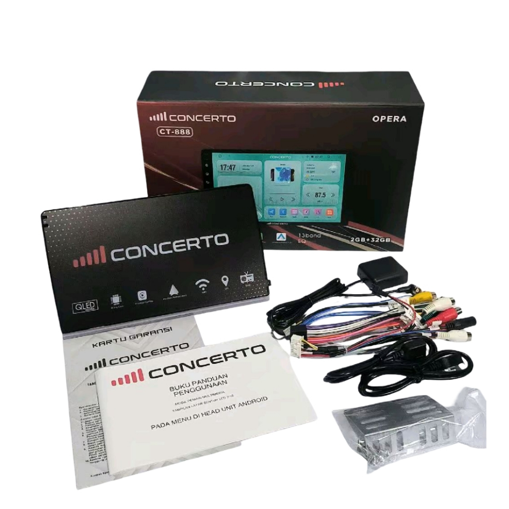HU Android Concerto Opera CT 888 Ram 2+32 GB