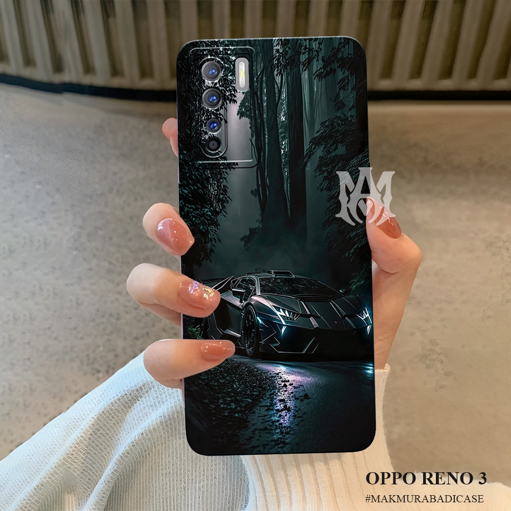 Case Oppo Reno 3 4G - Oppo A91 Cassing Handphone Aesthetic - Silikon Tpu - Case Hp Karakter