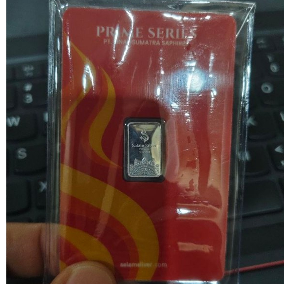 Prime Series Salam Silver Murni Perak Gr bukan silverium silvergram wakala imn sala antam 1 Gram Gr