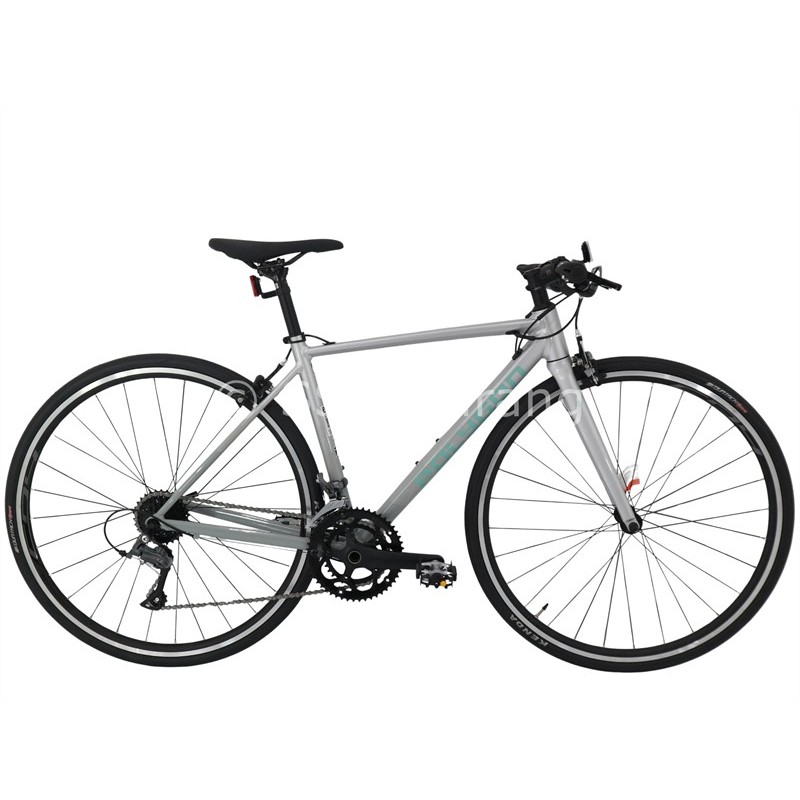 Polygon Strattos F2 Sepeda Balap / Roadbike 700C Flatbar Shimano Claris Fork Carbon