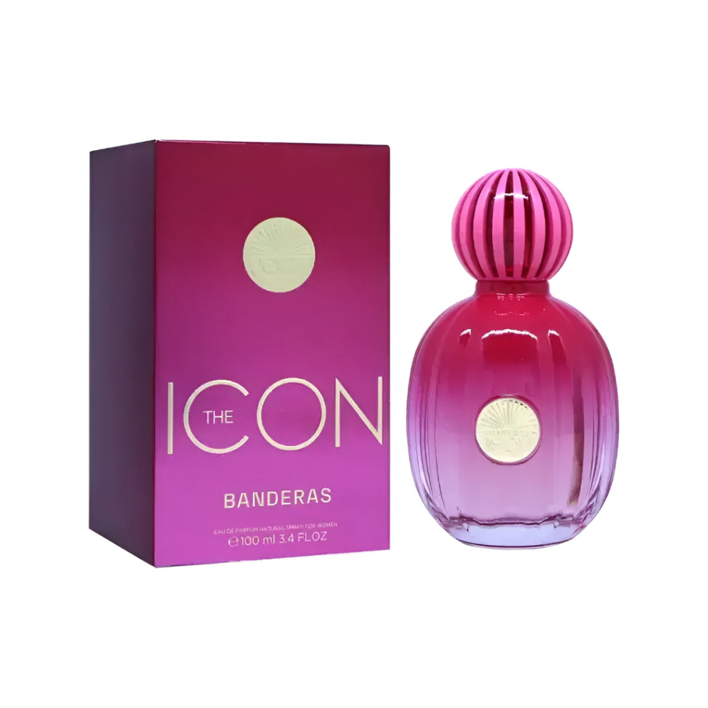 Antonio Banderas The Icon 100ml EDP Women Parfum Wanita White Floral Citrus Vanilla Tahan Lama