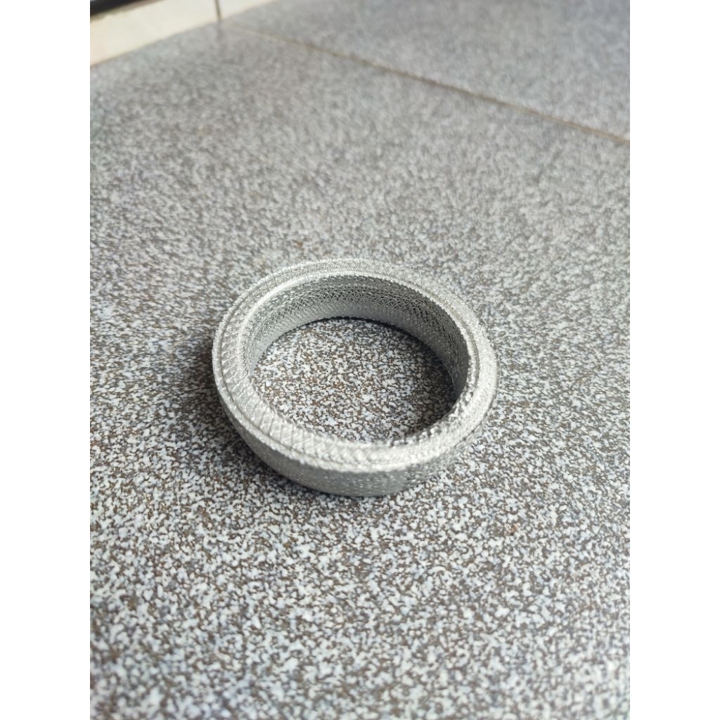 paking perpak gasket knalpot mobil model mangkuk