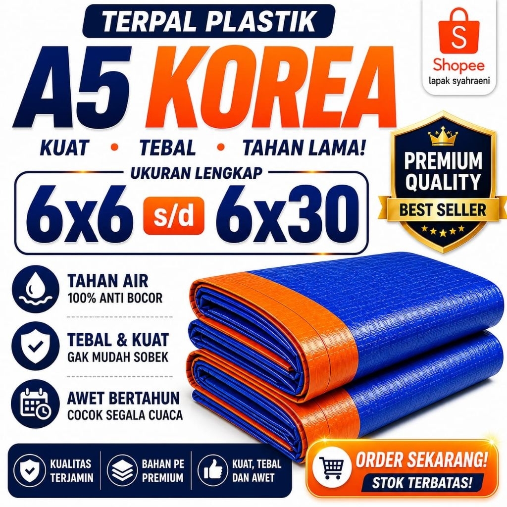 Terpal paling laris di shoope terpal Korea A5 terpal anti air terpal tenda terpal murah terpal tebal