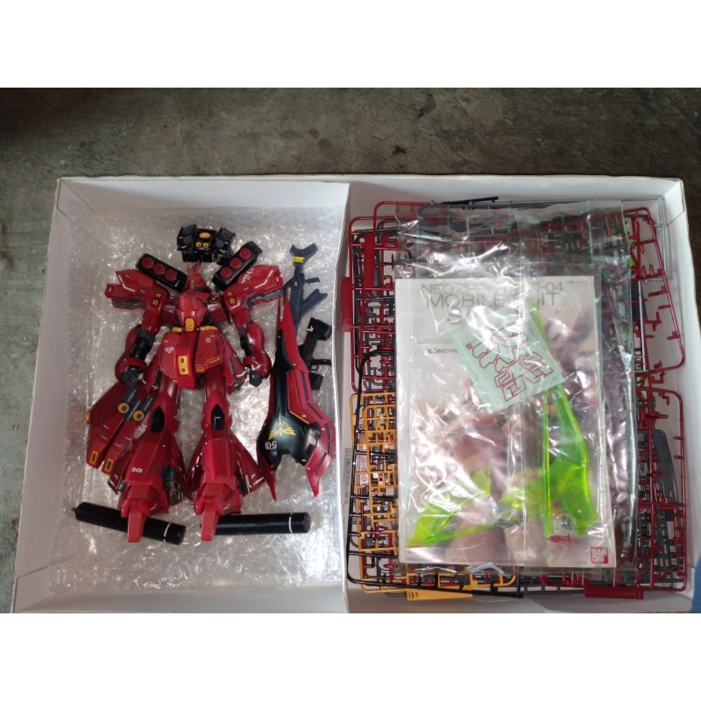 gunpla Gundam mg sazabi ver.ka Bandai second