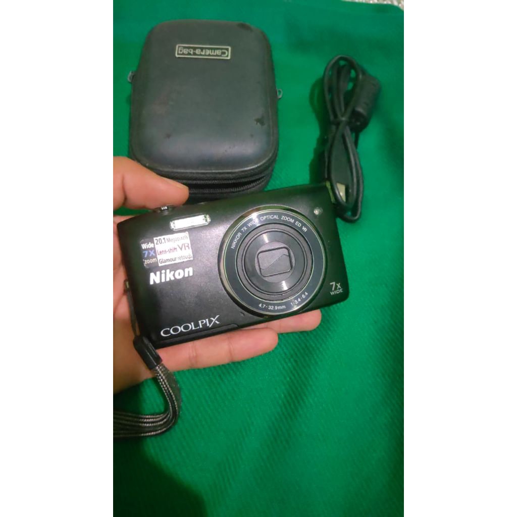 Camera S3500 nikon second digicam