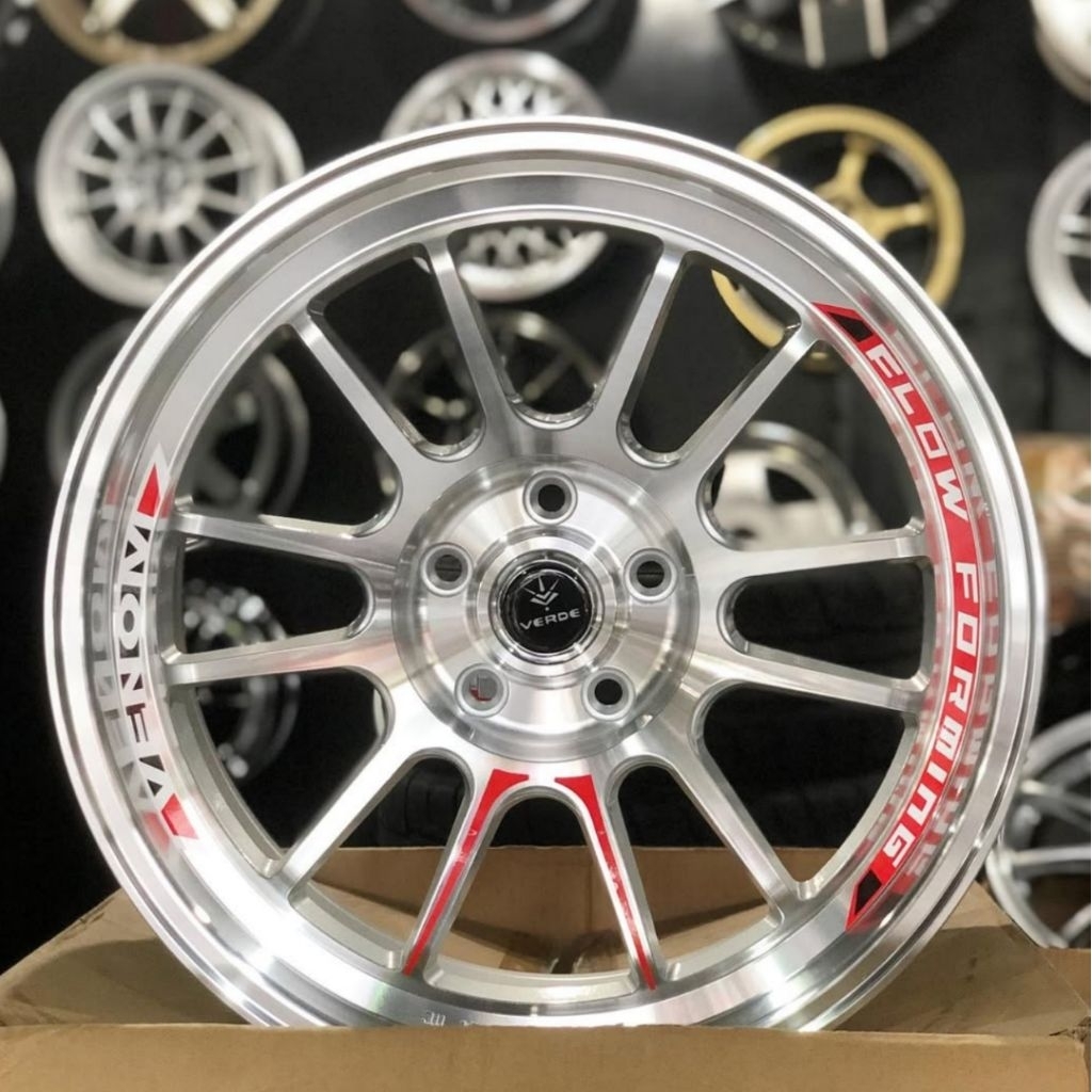 velg VENOM VERDE FLOW FORMING r18 lebar 9 pcd 5x114,3 ET 20 velg mobil ring 18 pnp mobil r18 reborn 