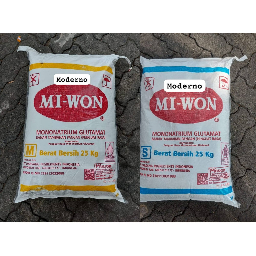 Miwon 25 Kg / Micin / MSG 25 kg size S