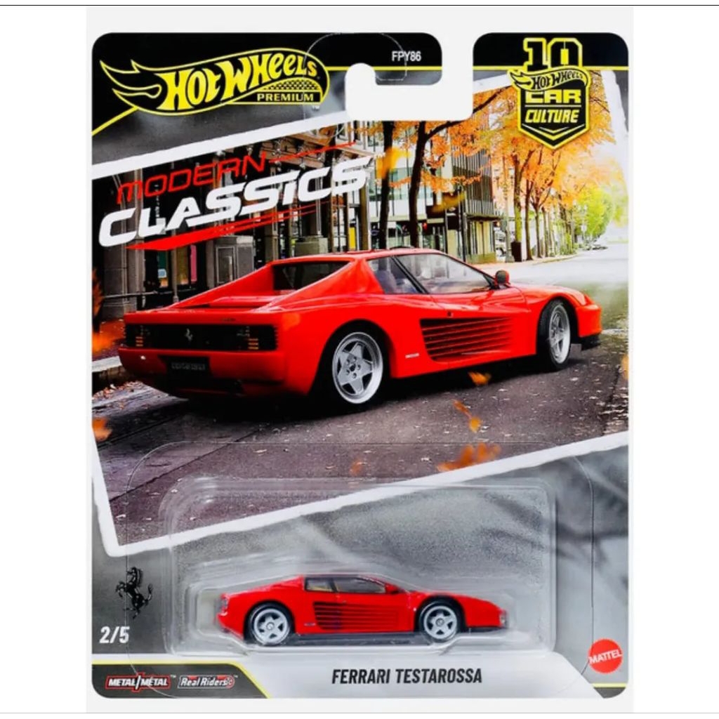 HOT WHEELS FERRARI TESTAROSSA MODERN CLASSICS