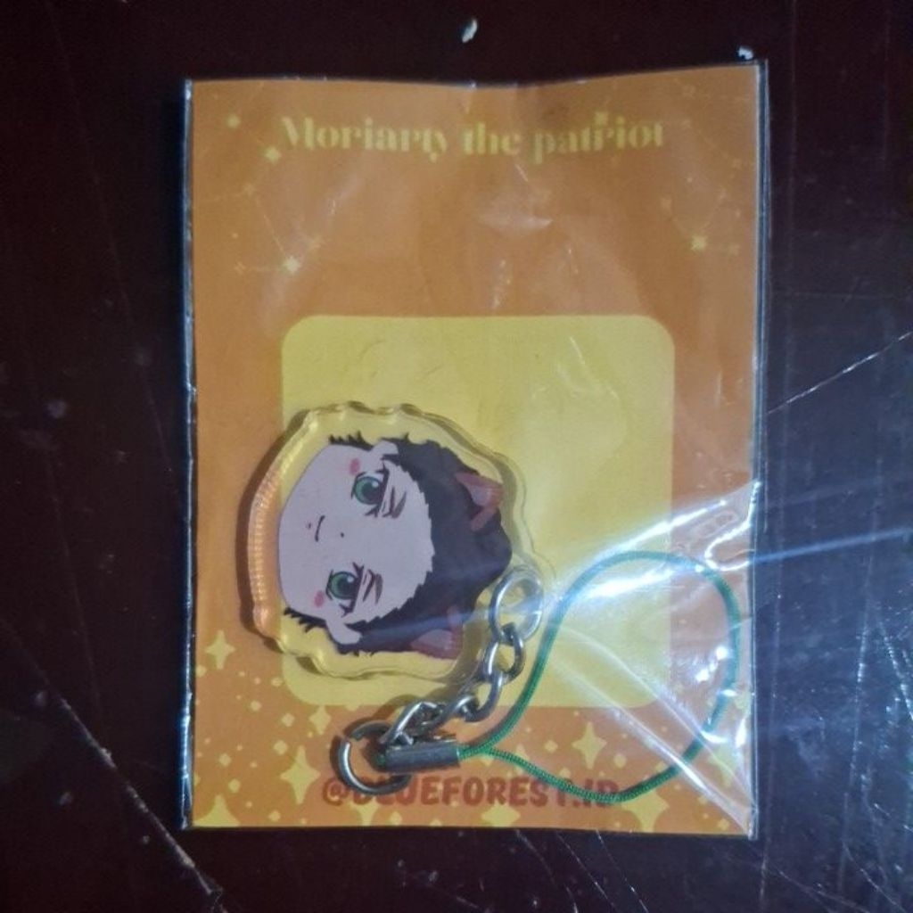 [fanmerch] phone strap moriarty the patriot - albert