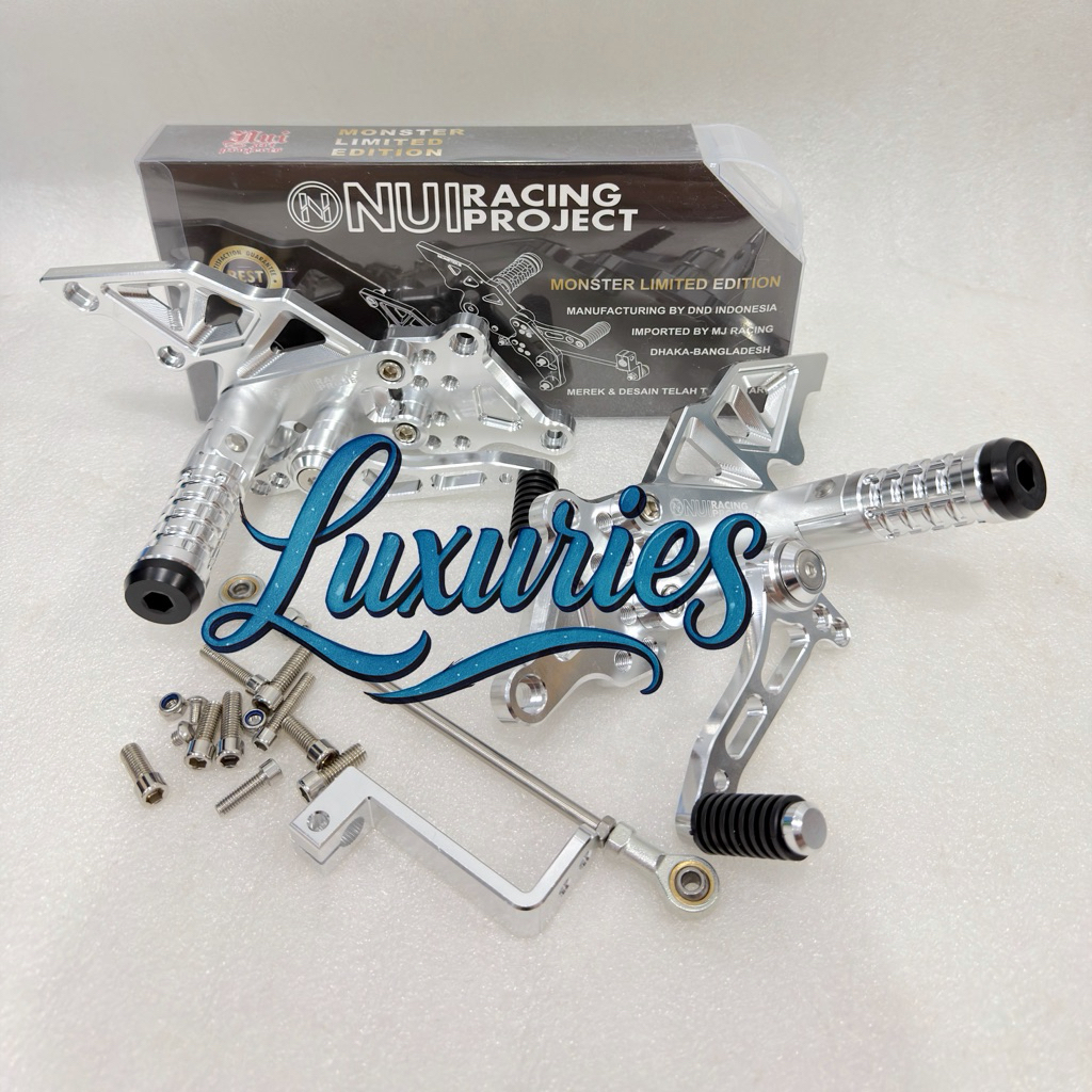 UNDERBONE NUI MONSTER III NINJA 150R 150RR NUI V3 STEP LIPAT ORIGINAL NUI RACING PROJECT