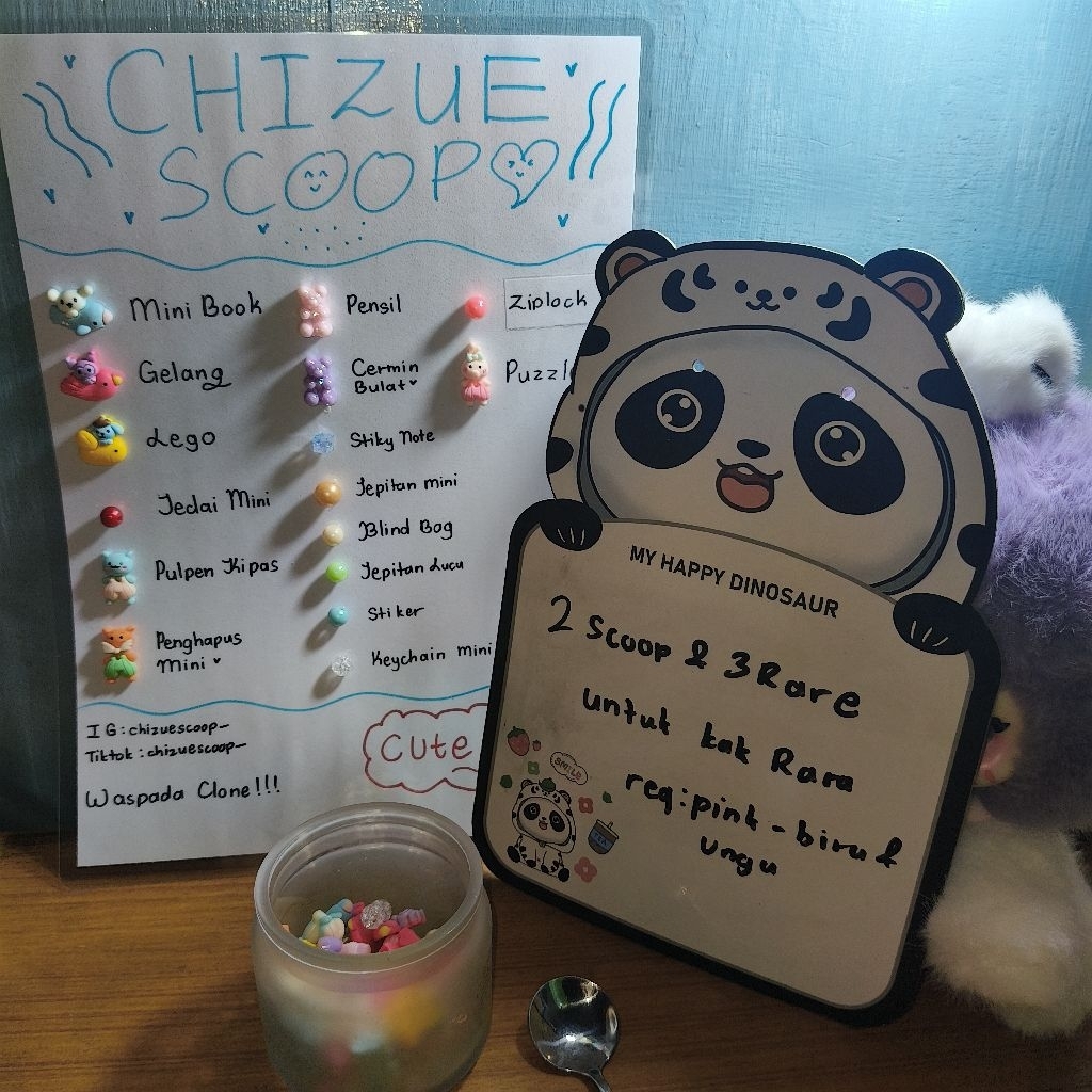 Reguler Mystery Scoop Order By ChizueScoop | Random Supris