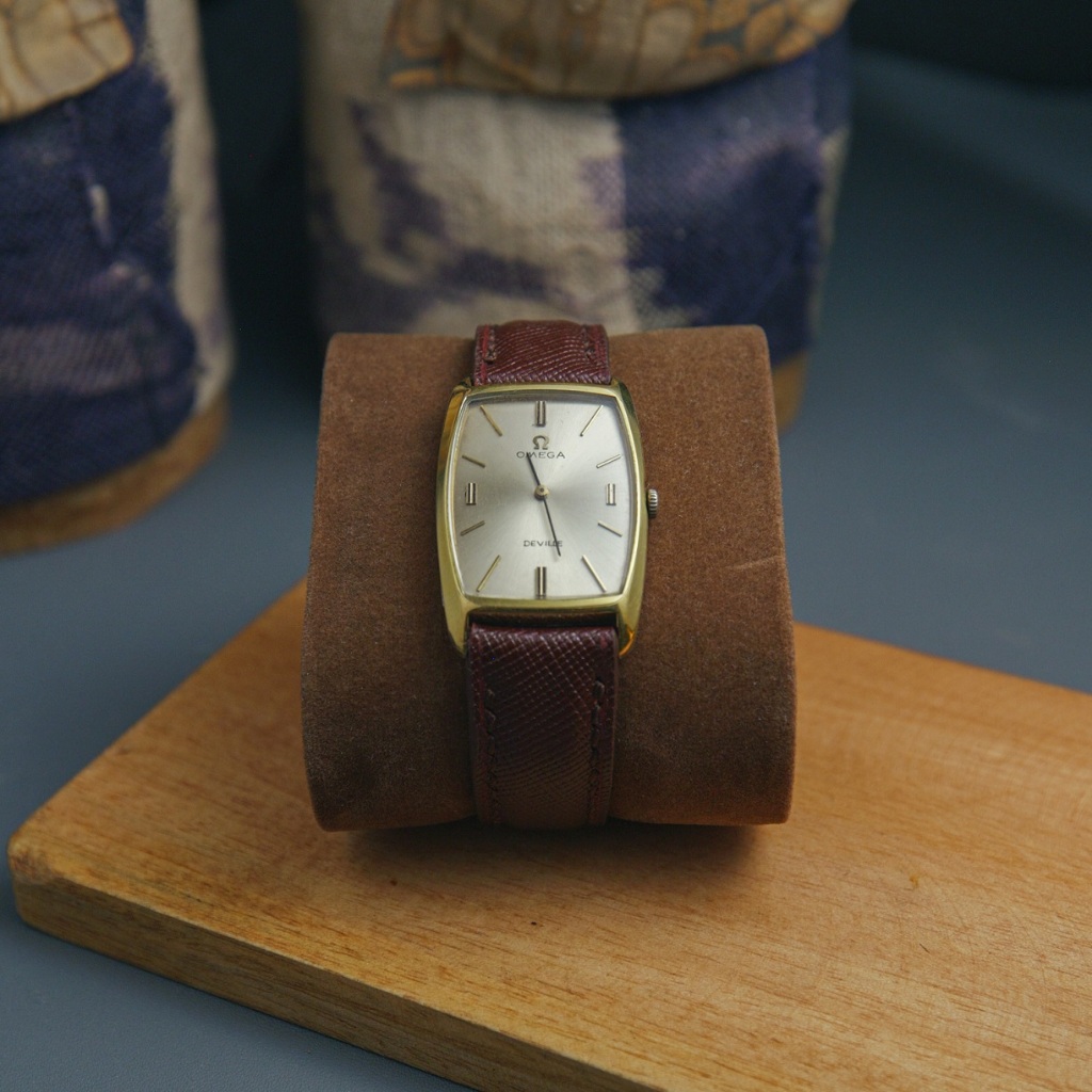 Jam Tangan Omega 111.085 Preloved Mint condition Vintage De ville personal collection Manual Mechani