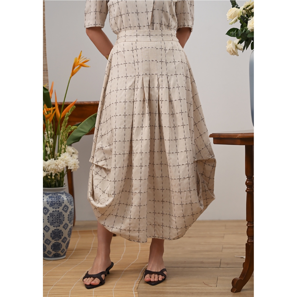 NONA RARA - Rozegain Basic P0675, Rok batik wanita modern