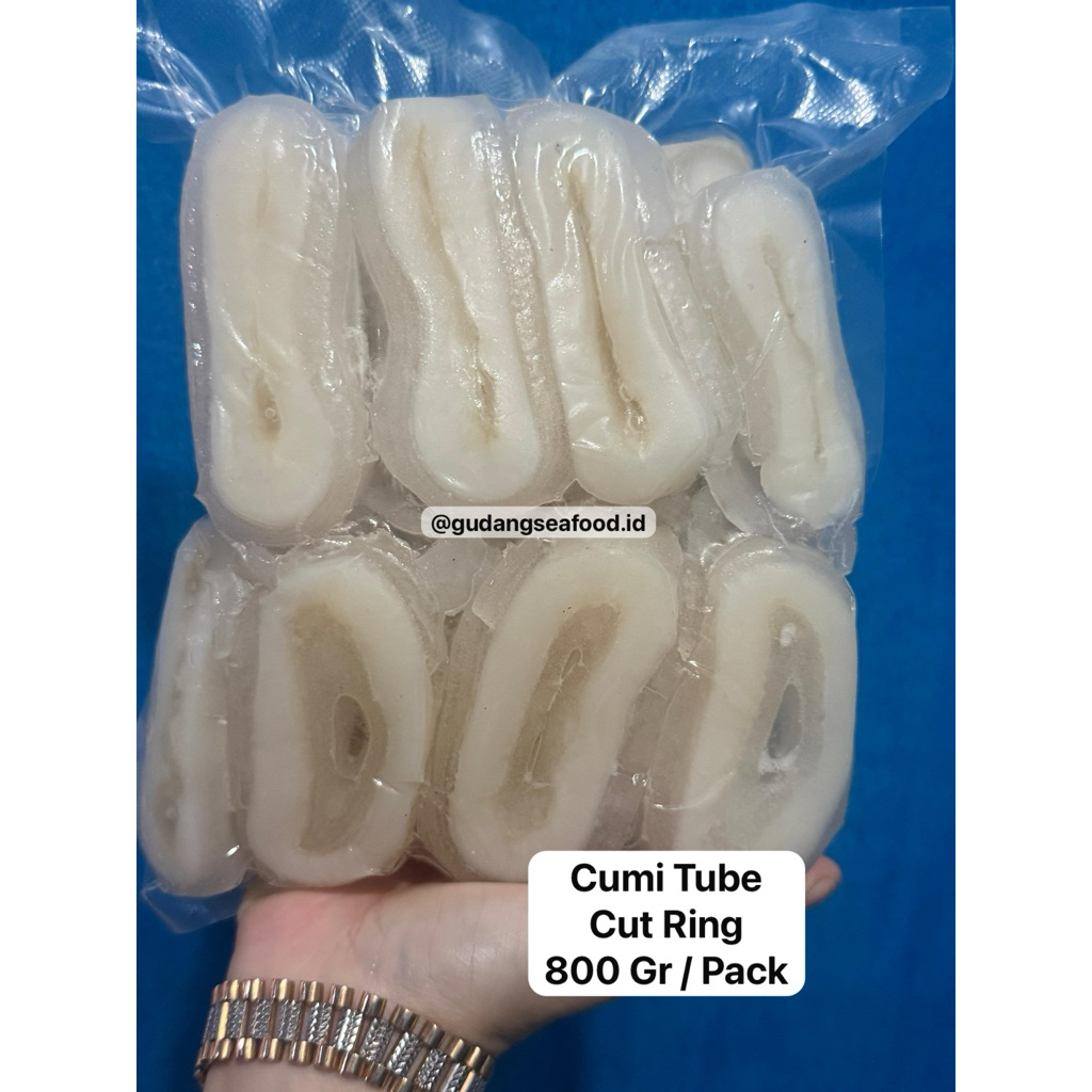 cumi tube potong ring, cumi ring ( 800 gr )