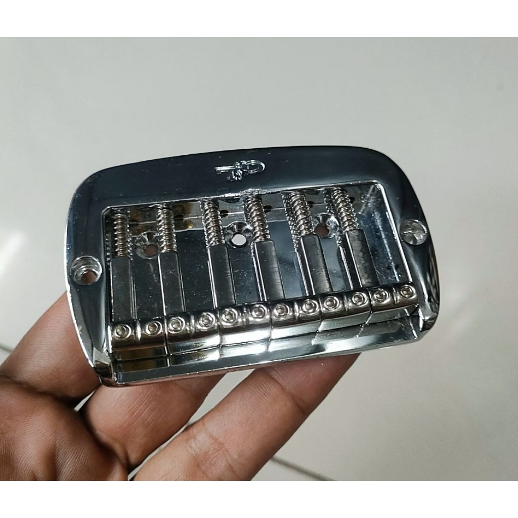 Bridge Gitar GNL G&L Original 6 string Chrome