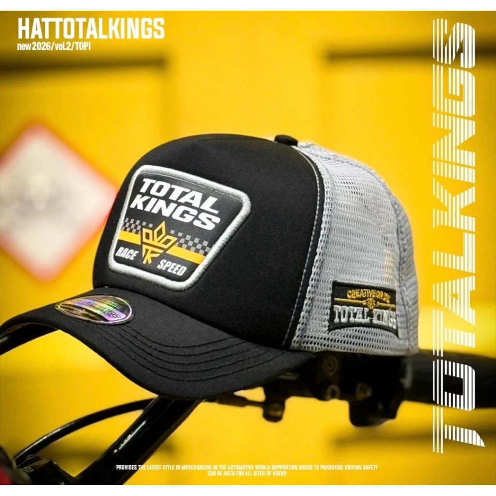 TOPI TOTAL KINGS KUALITAS PREMIUM NEW MODEl