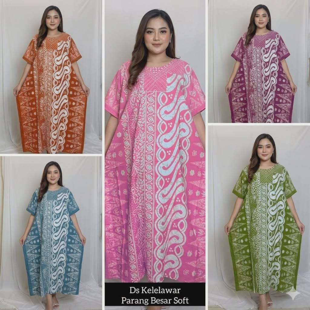Daster Batik Kelelawar Kalong Lowo Jumbo Rayon Solo Batik Radian
