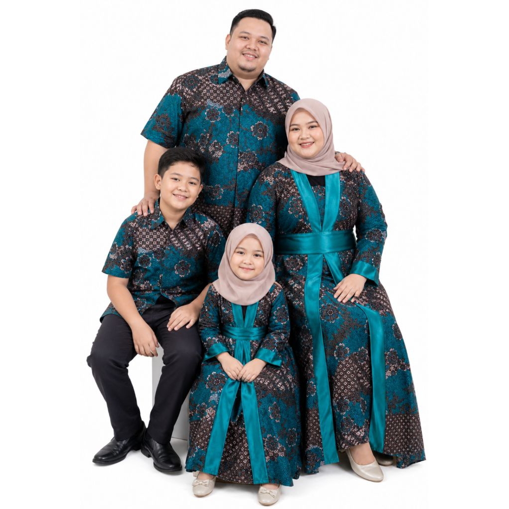SERAGAM COUPLEAN KELUARGA BATIK KELUARGA SERAGAM BAJU SERAGAMAN BATIK FAMILY