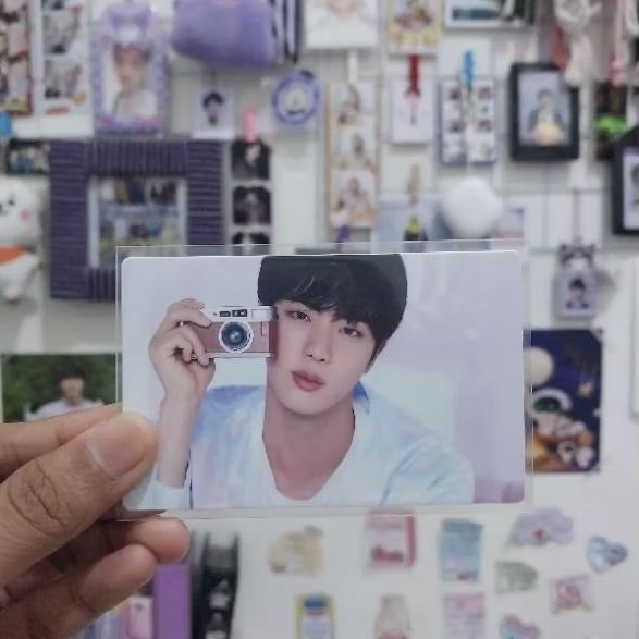 [READY] PHOTOCARD PC OFFICIAL LUCKY DRAW BE DELUXE KIM SEOKJIN JIN BTS CLOSE UP VERSION