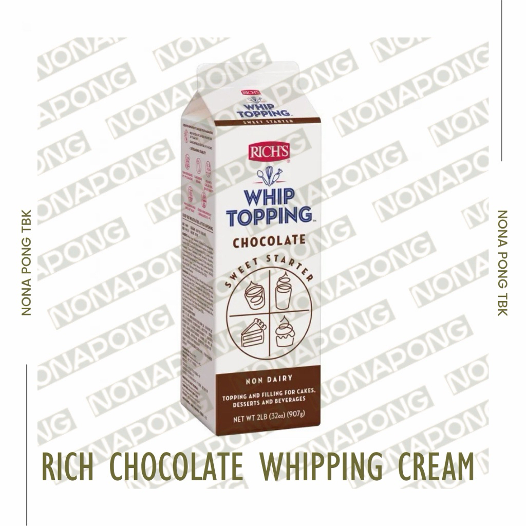 whipping cream | whipping cream coklat | krim coklat | krim kocok | whipping cream rich’s | whipping