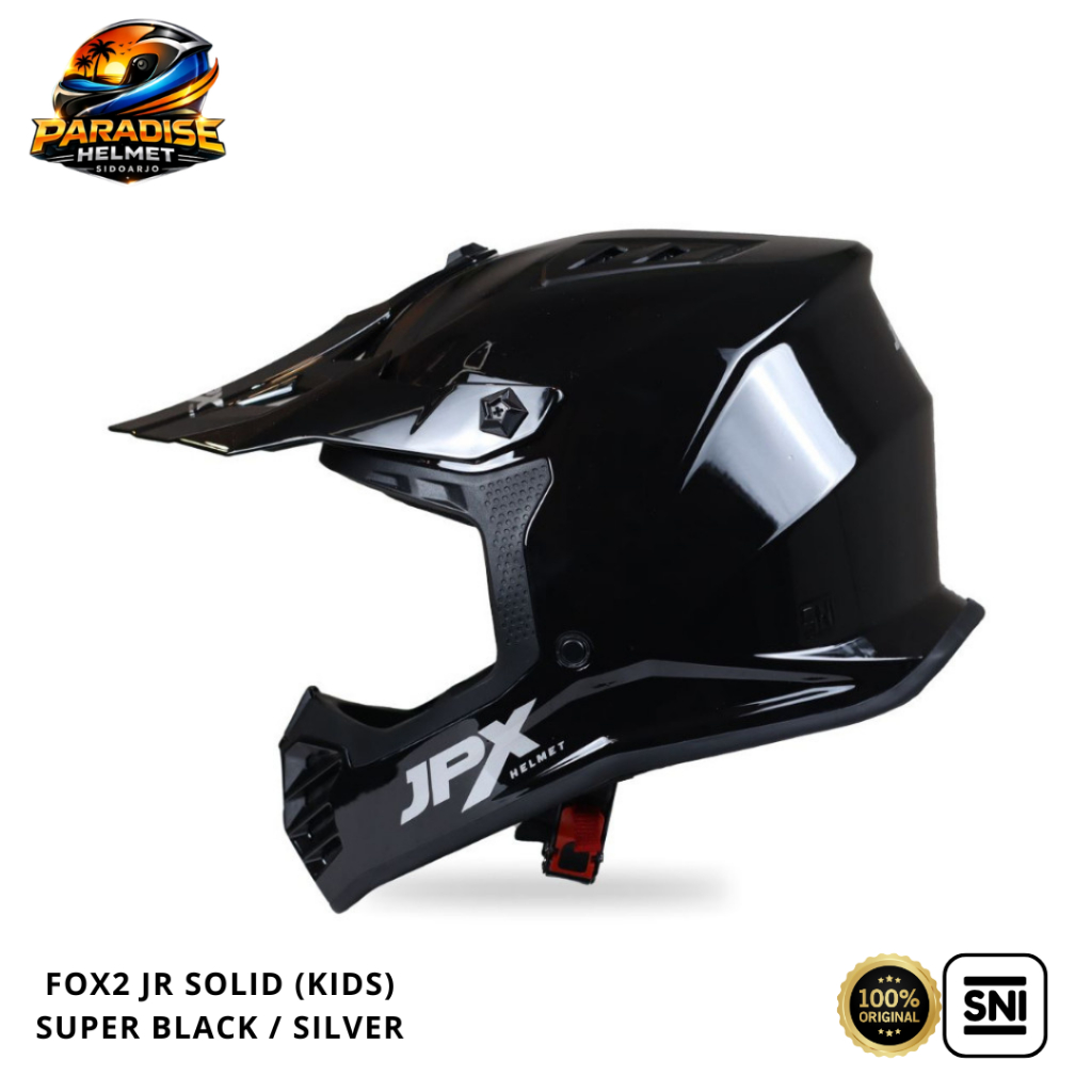Helm Cross Full Face JPX Fox2 JR Solid (kids)