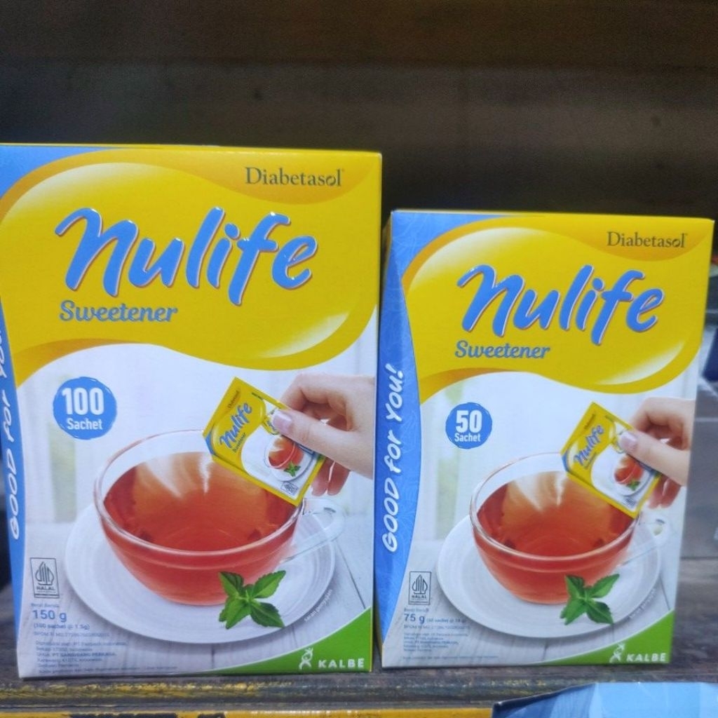 Diabetasol Nulife Sweetener 50 sachet 100 sachet