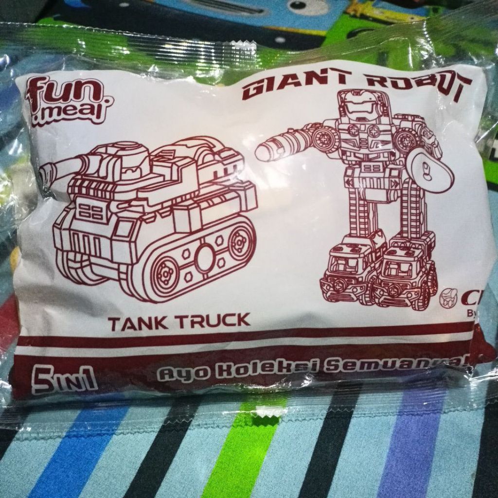 Mainan Tank Truck Funmeal CFC