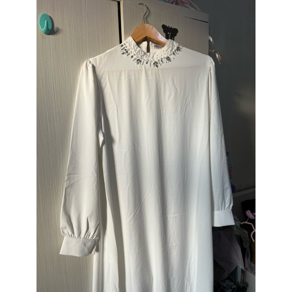 Preloved Gamis Putih Wanita