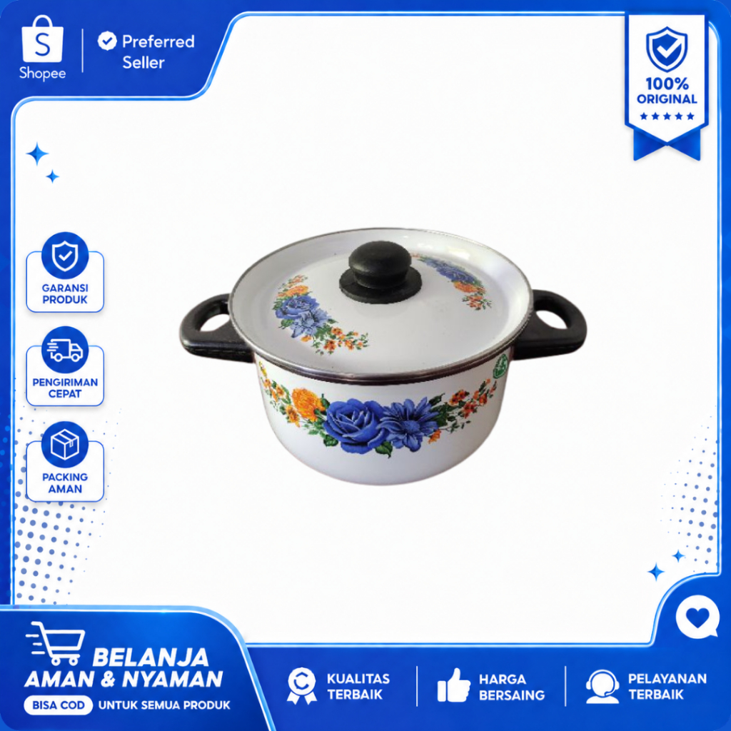 PANCI PC PANDA MASPION 16 - PANCI ENAMEL MASPION