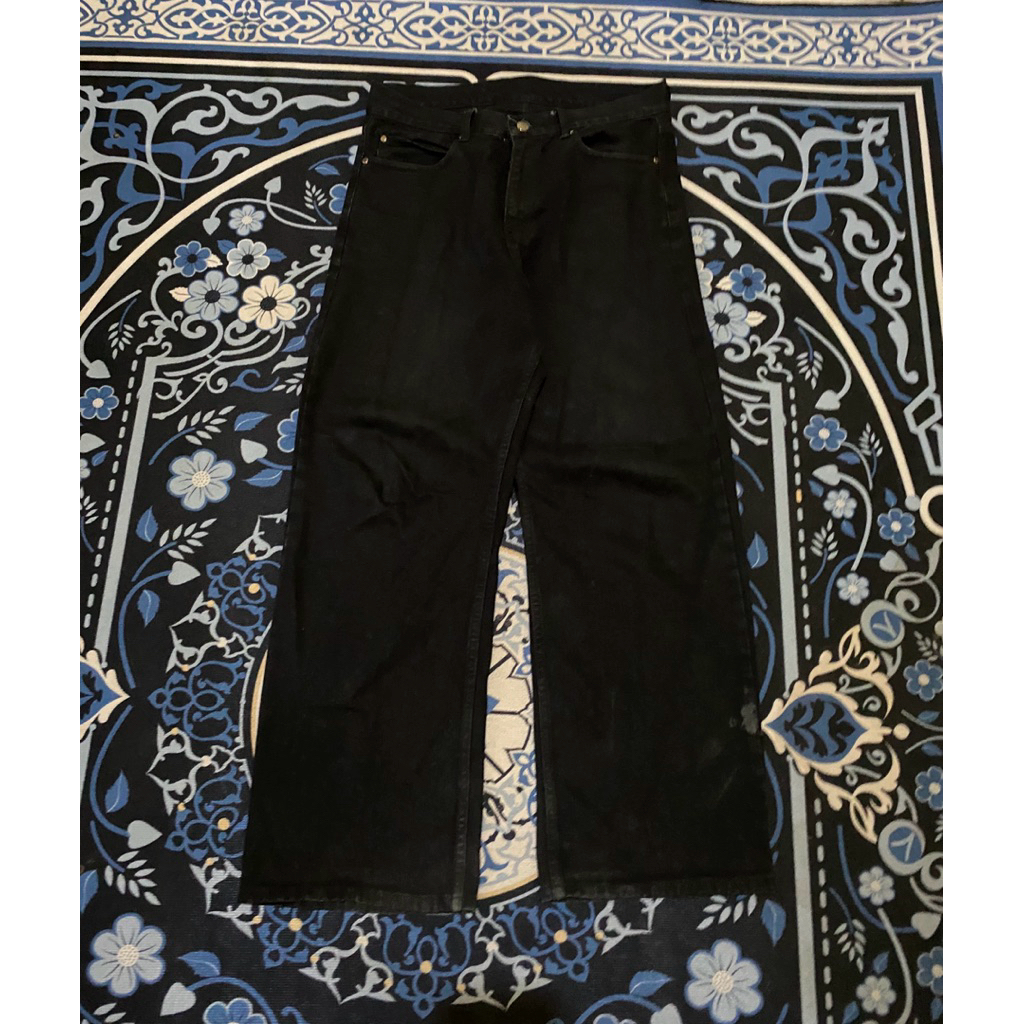 DENIM PANTS GINNA OG BASIC BLACK THANKSINSOMNIA