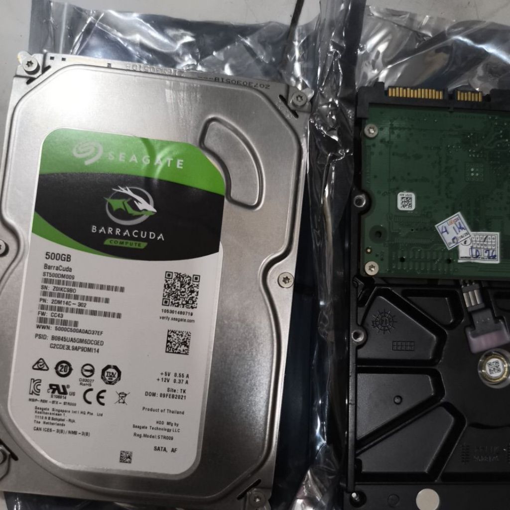hardisk seagate barracuda 500GB