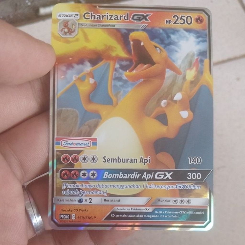 kartu pokemon charizard GX