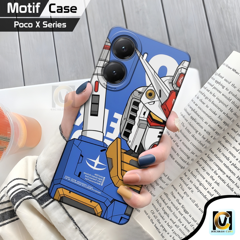 CASE HANDPHONE Gundam POCO X7 X7 PRO X6 X6 PRO X5 X5 PRO X3 X3 PRO X3 NFC 4G 5G CASING PELINDUNG HP 