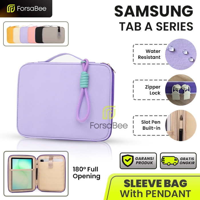 FORSABEE - Tas untuk Tablet Samsung Galaxy Tab A11+ A9+ A11 A9 Plus A8 A7 A6 10 10.1 10.5 11 Inch Wi